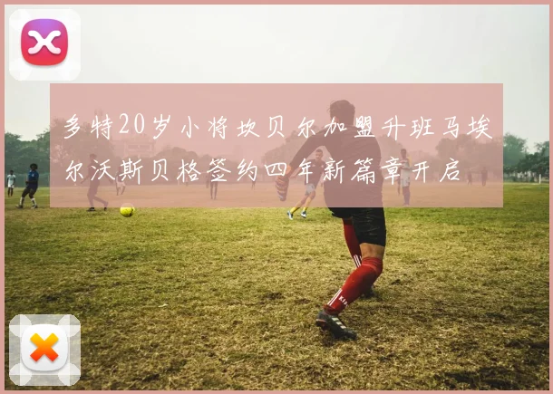 多特20岁小将坎贝尔加盟升班马埃尔沃斯贝格签约四年新篇章开启